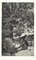 Max Klinger, Caballero caído, Grabado, 1881, Imagen 1