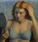 Aurelio Bulzatti, Donna che si Specchia, óleo sobre lienzo, 2020, Imagen 1