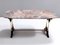 Vintage Beech Coffee Table with Rectangular Marble Breccia Pernice Top, 1960s, Image 5