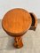 Neoclassical Wooden Oval Swan Gueridon Side Table, 1960s, Image 5