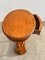 Tavolino ovale a forma di cigno neoclassico in legno, anni '60, Immagine 5