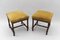 Louis XIII French Barley Wood Stools, 1870s, Set of 2 1