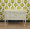 Mini Enfilade Chippendale en Or Blanc, 1960s 1