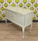 Credenza Chippendale mini in oro bianco, anni '60, Immagine 3