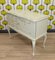 Small Chippendale Sideboard in White and Gold, 1960s 3