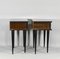 French Bedside Cabinets in Macassar Ebony, 1970s, Set of 2 13