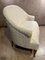 French White Upholstered 2-Seat Sofa 10