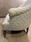 French White Upholstered 2-Seat Sofa 3