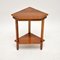 Art Deco Figured Walnut Nesting Coffee Table, 1920s, Set of 5 12