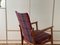 Rocking Chair Vamdrup Vintage en Teck, 1960s 11