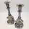 Two Silver-Plated Candlesticks. 1880s, Set of 2 2