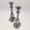 Two Silver-Plated Candlesticks. 1880s, Set of 2 6