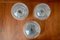 Vintage Wandleuchten von Hillebrand Lighting, 3er Set 4