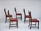 Chaises de Salle à Manger, Danemark, 1960s, Set de 5 12