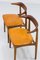 Cow Horn Stühle von Knud Faerch, 1950er, 2er Set 4