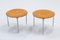 Stools by Uno & Östen Kristiansson for Luxus, 1960s, Set of 2 1