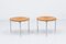 Stools by Uno & Östen Kristiansson for Luxus, 1960s, Set of 2 3