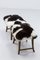 Swedish Modern Stools with Sheepskin, 1940s, Set of 2 5