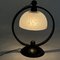 Art Deco Wrought Iron Table Lamp attributed to Schneider, 1930s, Image 3
