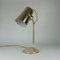 Lampada da tavolo regolabile in ottone, Finlandia, anni '40, Immagine 4