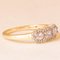 Vintage Ring aus 9 Karat Gelbgold mit Tansaniten und Diamanten, 2006 4