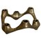 Mid-Century Brutalist Bronze Candleholder attributed to Michael Harjes, Germany, 1960s, Image 1