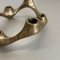 Mid-Century Brutalist Bronze Candleholder attributed to Michael Harjes, Germany, 1960s, Image 12