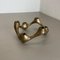 Mid-Century Brutalist Bronze Candleholder attributed to Michael Harjes, Germany, 1960s, Image 5