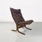Siesta Armlehnstuhl aus Holz & Leder von Ingmar Relling für Westnofa Vestlandske, 1970er 2