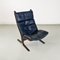 Siesta Armchair in Wood and Leather by Ingmar Relling for Westnofa Vestlandske, 1970s 5