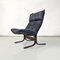 Fauteuil Siesta en Bois et Cuir par Ingmar Relling pour Westnofa Vestlandske, 1970s 2