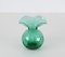 Mid-Century Italian Vase in Green Murano Glass by Ivv, 1970s, Image 13