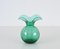 Italienische Mid-Century Vase aus grünem Muranoglas von Ivv, 1970er 7