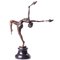 Statue Vintage en Bronze et Marbre 1