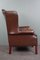 Vintage Brown Leather Armchair 4