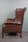 Vintage Brown Leather Armchair 6