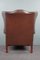 Vintage Brown Leather Armchair 5