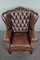 Fauteuil Vintage en Cuir Marron 7