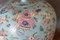 Maceta de jengibre cubierta de porcelana china del siglo XX con ornamentación floral, Imagen 10