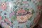 Überzogener Ingwertopf aus China Porzellan des 20. Jh. mit floralen Ornamenten 9