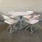 Delta Dining Room Set by Rudi Verelst for Novalux, 1974, Set of 5 1