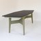 Large Metal and Leatherette Table, 1960s, Image 4