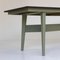 Large Metal and Leatherette Table, 1960s 6