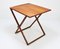 Danish Modern Teak Folding Table by Illum Wikkelso for Silkeborg, Denmark, 1960s 10