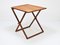 Danish Modern Teak Folding Table by Illum Wikkelso for Silkeborg, Denmark, 1960s, Image 9