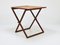 Danish Modern Teak Folding Table by Illum Wikkelso for Silkeborg, Denmark, 1960s, Image 8