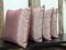 Satin Pink Cushions, Set of 4 10