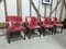 Coral Velvet Chairs by Ben Whistler, Set of 4 4