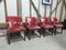 Coral Velvet Chairs by Ben Whistler, Set of 4, Image 4