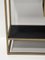 Black Veneer and Burnished Gold Bookshelf 11